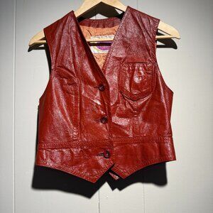 Vintage Leather Vest